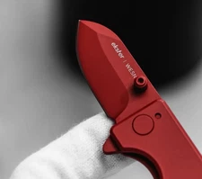 WESN Microblade Pocketknife LTD Ekster Collab Frame Lock D2 Blade Rare NIB