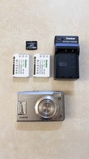 Fujifilm FinePix F Series F31fd 6.3MP Digital Camera - Silver TESTED WORKS US