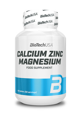 BioTechUSA   Calcium Zinc Magnesium (100 Tabletten)