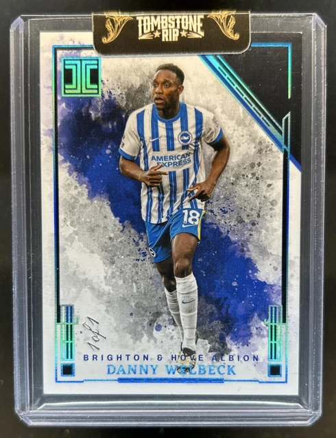 2024-25 Impeccable Premier League Danny Welbeck Platinum #1/1 Brighton & Hove