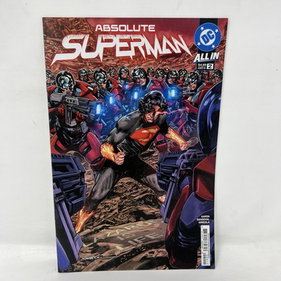 #ad ABSOLUTE SUPERMAN #2 COVER A COMIC NM 1ST PRINT 2024 DC $5.00