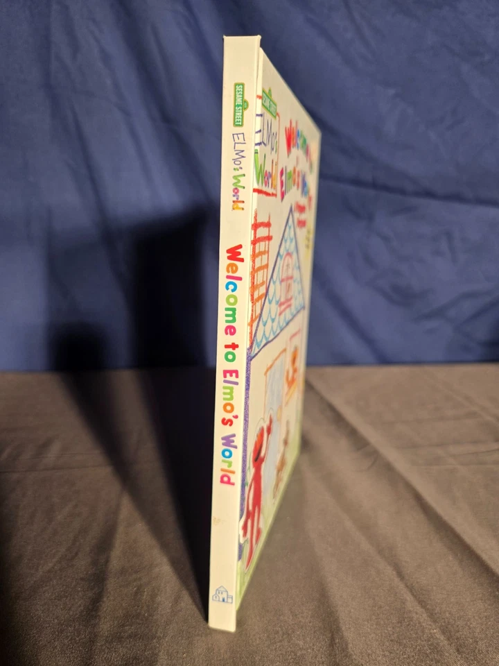 2001 vintage Welcome to Elmo's world A Magnetic Playbook NEW Foto 2 de 3