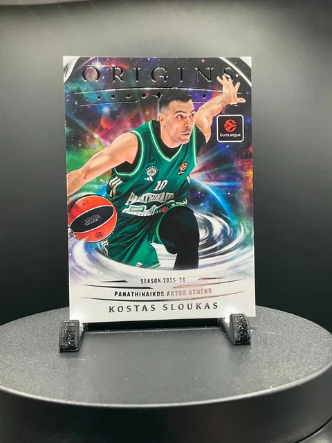 2025-26 Panini Origins EuroLeague #21 Kostas Sloukas, Panathinaikos AKTOR Athens