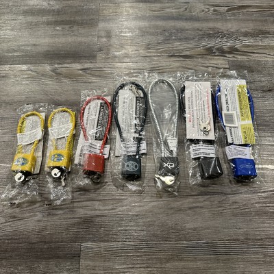 Lot of 7 Brand New Safety Firearm Handgun Cable Locks, Mossberg FN Springfield