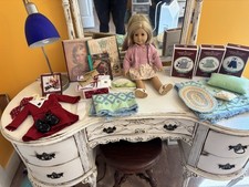 Early Edition American Girl Kit Kittredge Doll Lot RARE - Pleasant Co. Stamp 