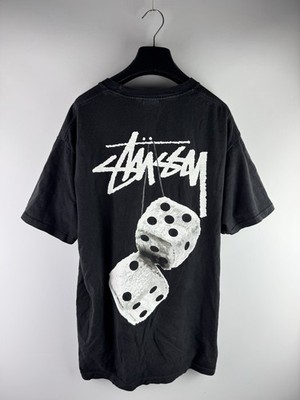 Vintage Stussy Fuzzy Dice T-Shirt Black Size - L | eBay
