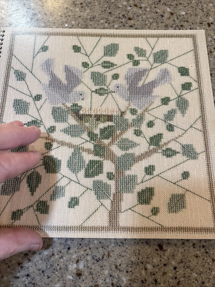 Rare 1986 - Haandarbejdets Fremme - Cross stitch Calendar Book by EDITH HANSEN - Image 4 of 4