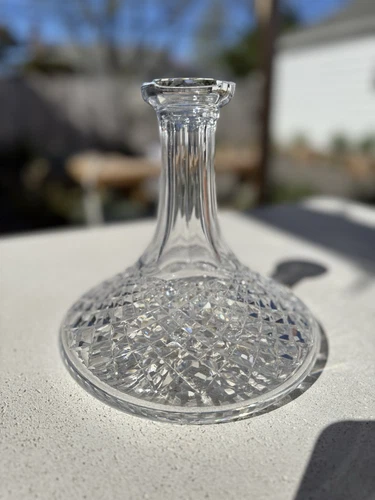 7.5” VTG Waterford Crystal Lismore Decanter No Stopper