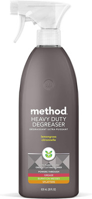 Method Heavy Duty Degreaser, Lemongrass Scent, Oven Cleaner & Stove Top Cleaner,