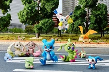 RARE Megahouse Digimon Adventure DigiColle Data 3 Box Set