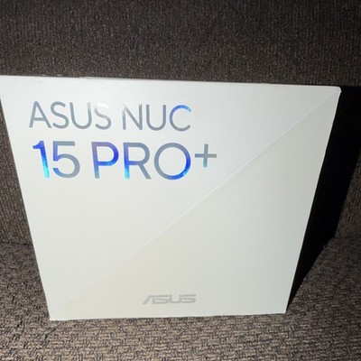 ASUS NUC 15 Pro+ Mini PC Ultra 5 225H 16GB 512GB SSD Wi-Fi BT White
