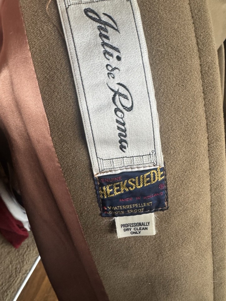 Vintage Rabbit Fur Peacoat Juli De Roma Women’s Medium Fur Trim Coat | eBay