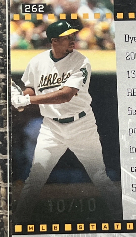 2004 Jermaine Dye Donruss Studio 私人签名系列 # 10/10 Only One L@K — 第 3/3 张图片