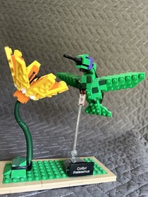 LEGO Ideas Birds 21301 Blue Jay Hummingbird Red Robin COMPLETE NO MANUAL NO BOX