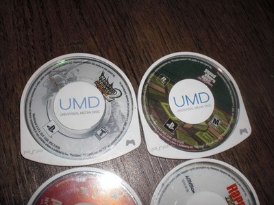 ニンテンドー3DS/2DS PSP UMD PSP Game UMD GTA Vice City Stories Monster Hunter Freedom 2 Rapala