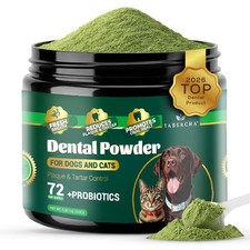 Dog Dental Powder - Plaque Off Powder - Dog Teeth Natural Cleaning Powder - D...