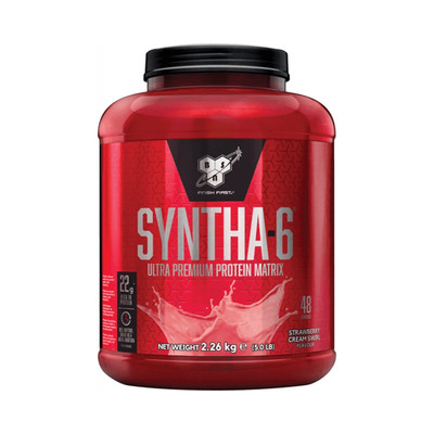 BSN Syntha 6 (2270g) Strawberry Cream Swirl (48,45 EUR/kg)