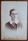 Francis Potter John Burton & Sons Haymarket Leicester Melton 1890s Cabinet Card