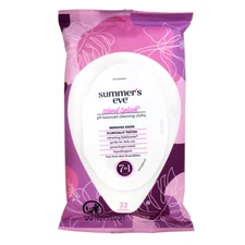 Summers Eve Island Splash Cleansing Cloths For Sensitive Skin 32 Each