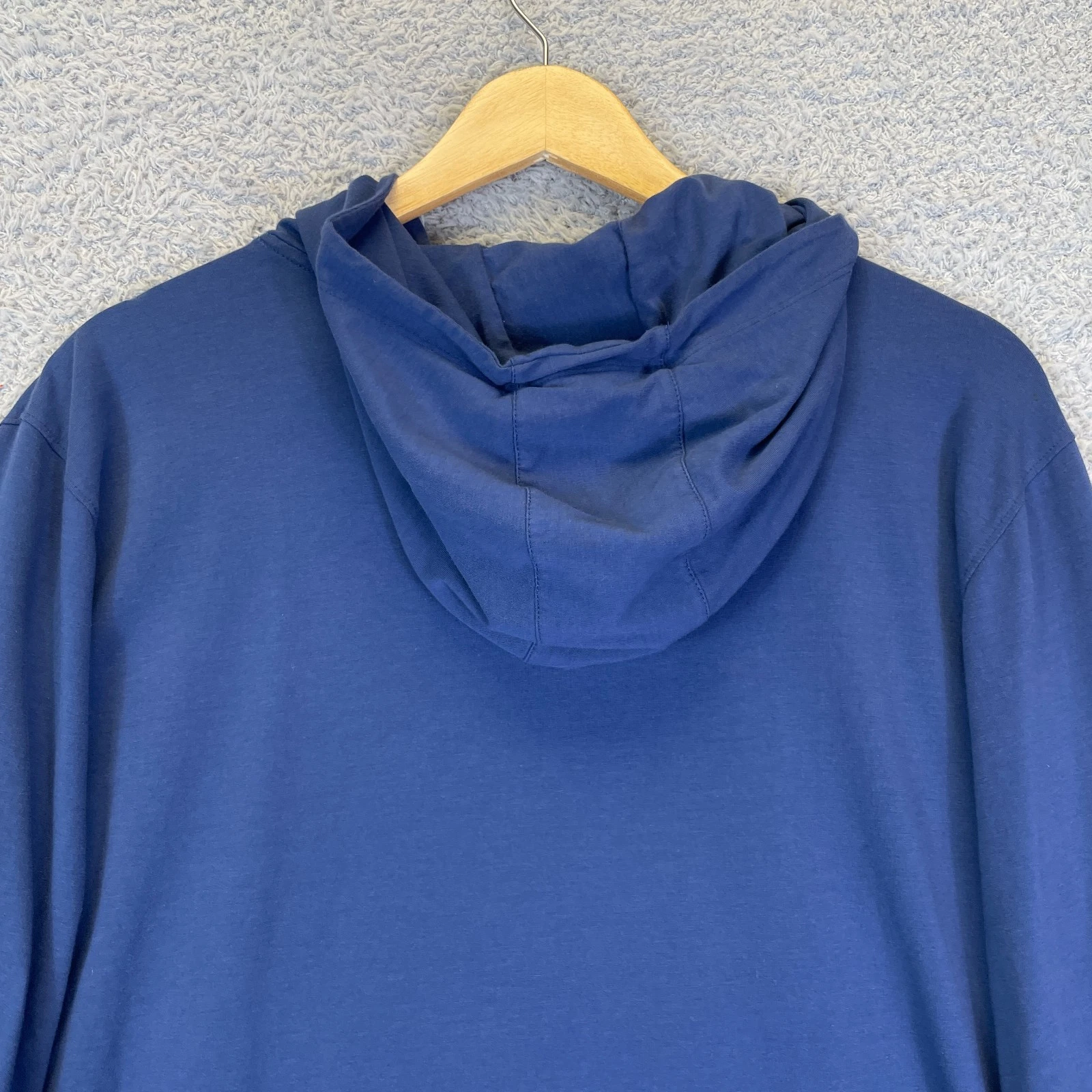 B. Draddy Men’s Golf Lightweight Hoodie Large Blue Pullover Sweatshirt - product detail image 4