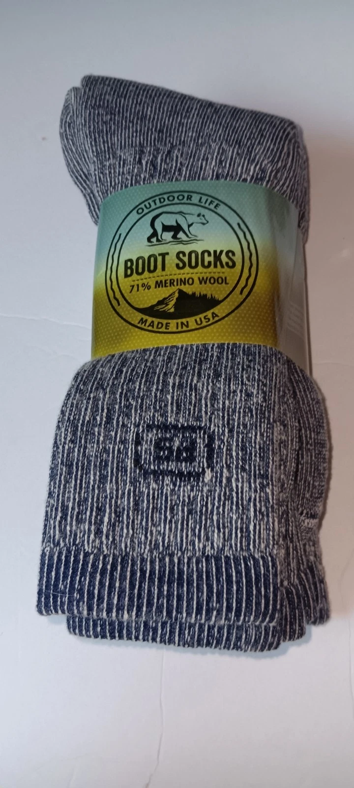 Men's USA 3 Pairs Merino Wool Socks 10-13 BY THE MAKERS OF REDHEAD