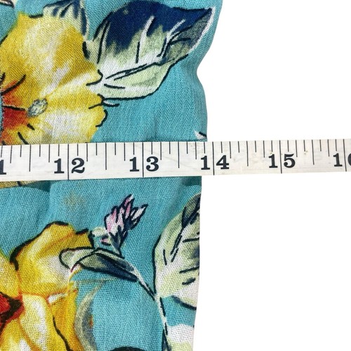 Guess Floral Print Spaghetti Strap Dress Womens Sz M Cottagecore Boho Festival - Picture 11 of 14