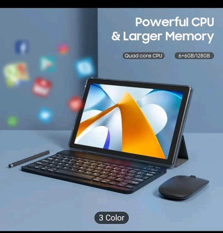 Laptop With Tablet Android 15 And 18g+128gb And 6+12gb - Image 3 of 4