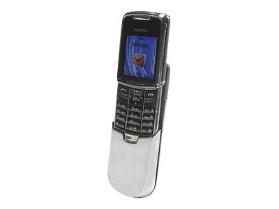 Nokia 8800 Single SIM 64MB Stainless Steel/Silver ABC Keypad Nokia 8800 Single SIM 64MB Stainless Steel/Silver ABC Keypad