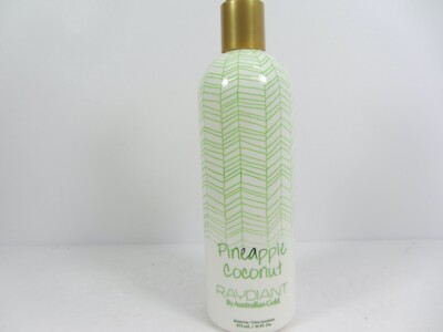 2 PACK AUSTRALIAN GOLD RAYDIANT PINEAPPLE COCONUT MOISTURIZING LOTION