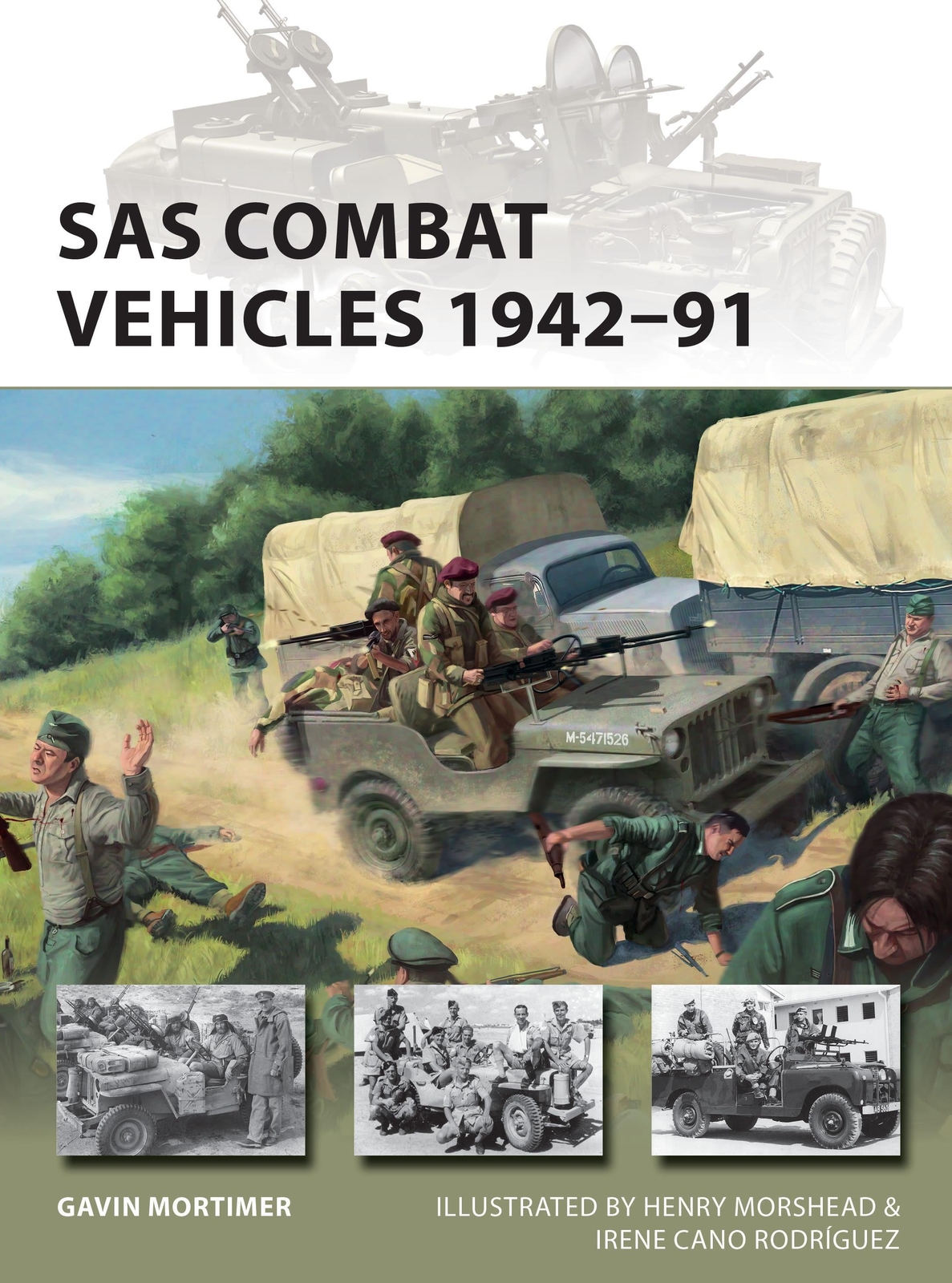 Thumbnail - Sas Combat Vehicles 1942-91 | Gavin Mortimer | Englisch | Taschenbuch