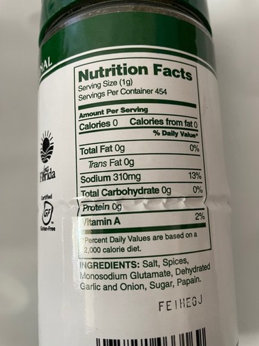 Everglades Original All-Purpose Seasoning - 16 oz, 5-Pack | Gluten-Free Spice - Picture 16 of 24