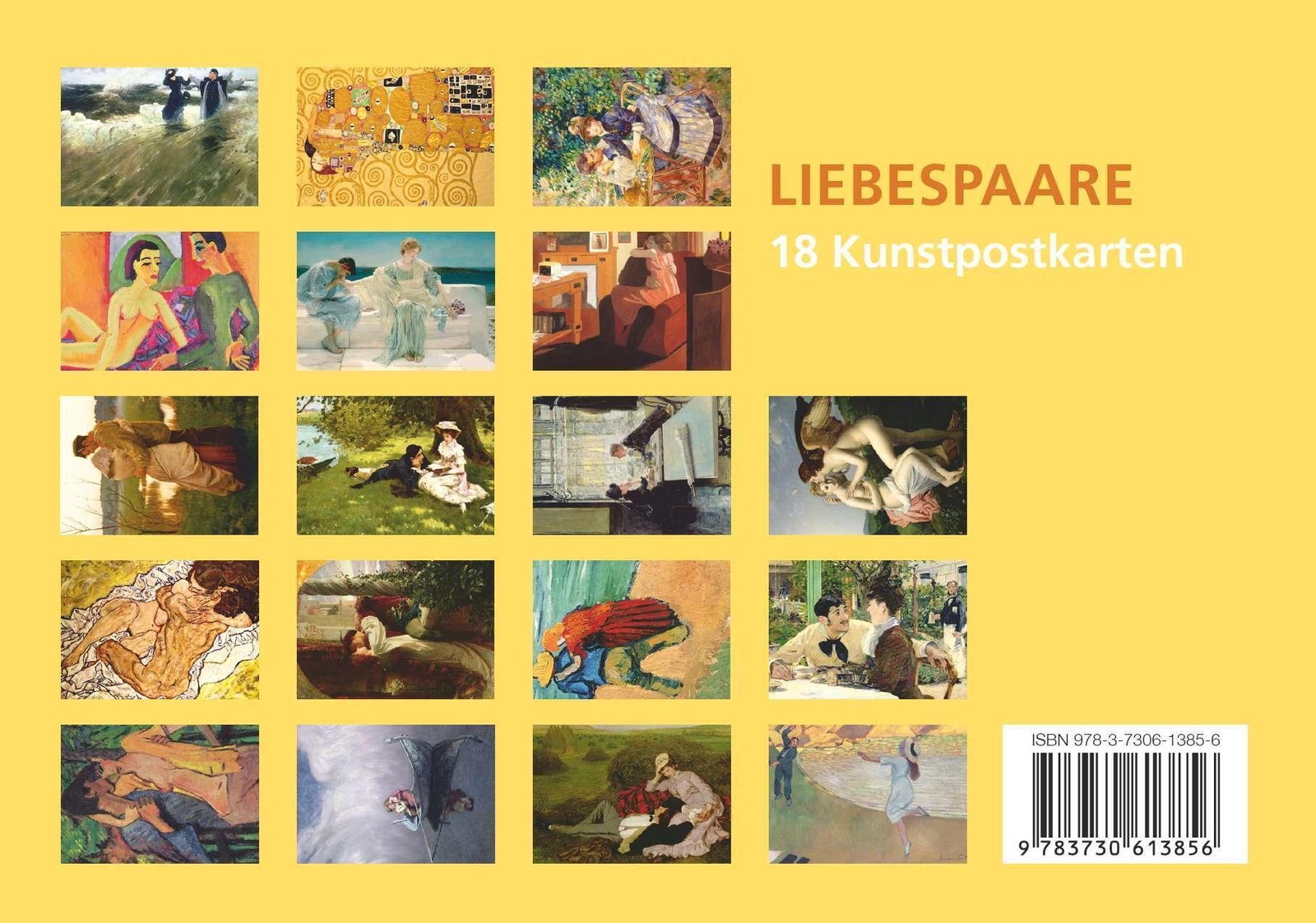 Thumbnail - Postkarten-set Liebespaare | Anaconda Verlag | Deutsch | Taschenbuch |
