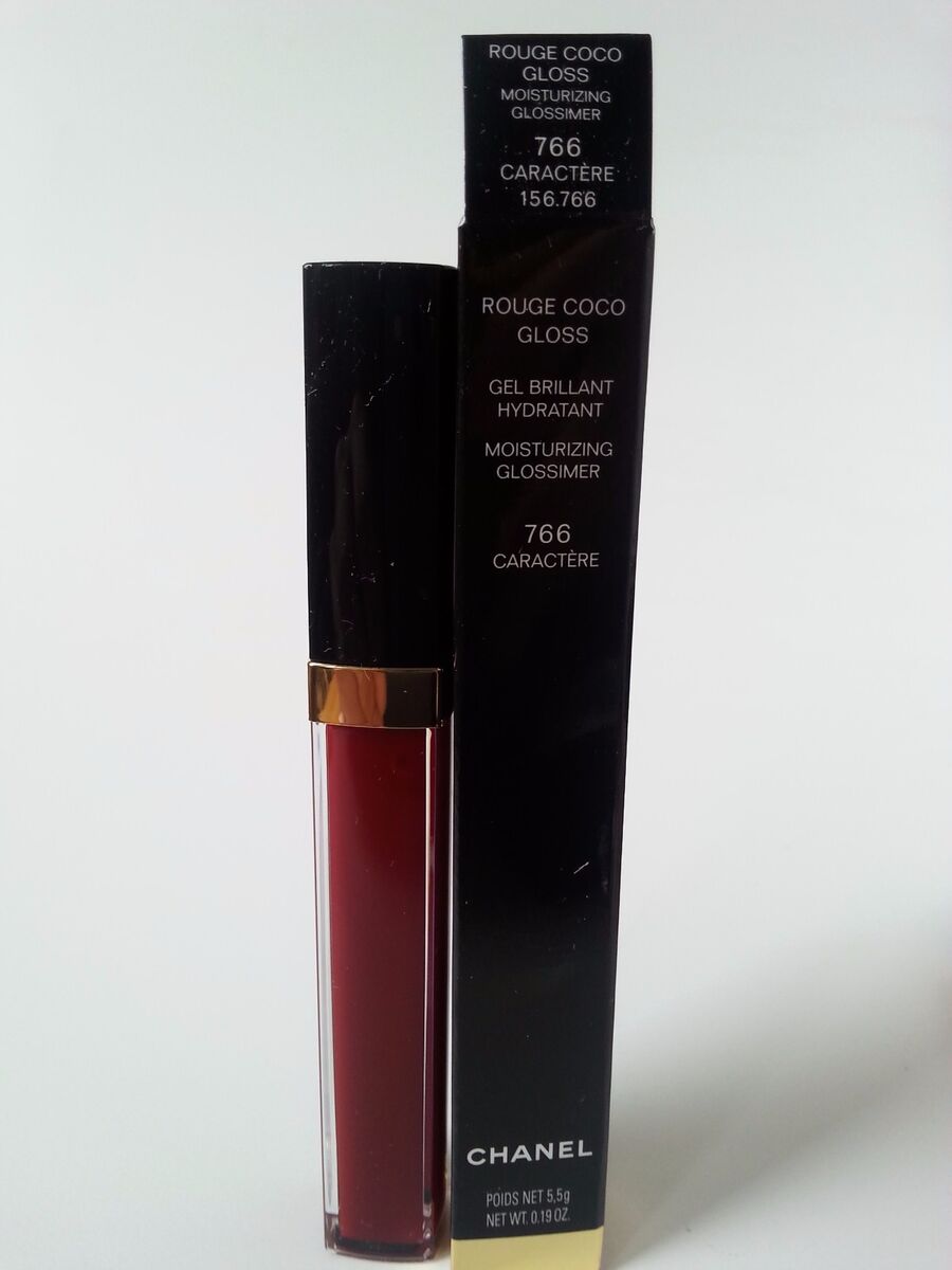Chanel Rouge Coco Gloss 5,5g Caramel Noce Moscata Bitter Orange Caractere  Grenat