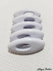 MUSLIM HIJAB SCARF SAFETY CLIP HIJAB FASHION PIN SNAG FREE WHITE MADE IN JAPAN