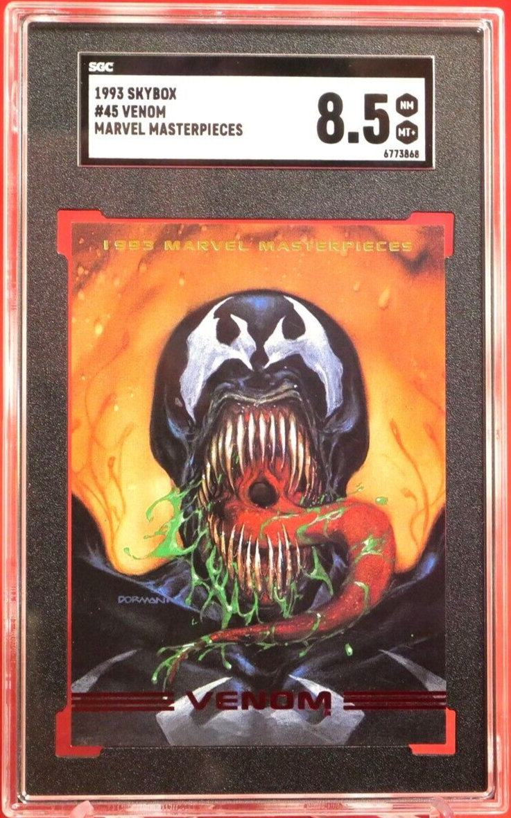 1993 Marvel Masterpieces Venom #45 SGC 8.5 | eBay