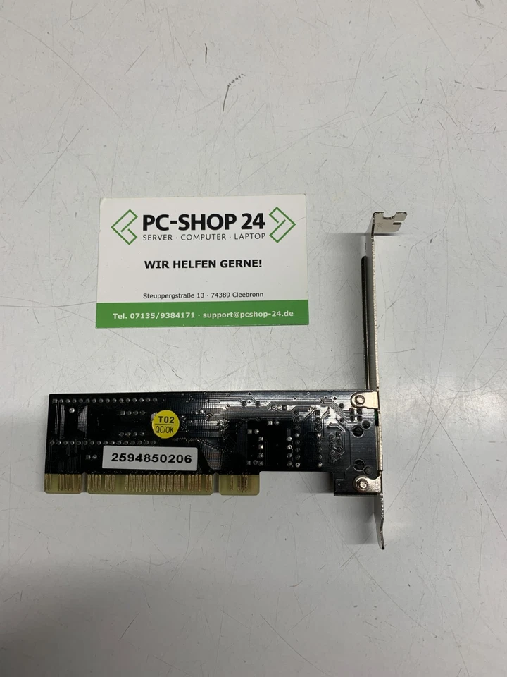 Realtek RTL8139D PCI Fast Ethernet LAN Adapter Controller Netzwerkkarte - Bild 2 von 3