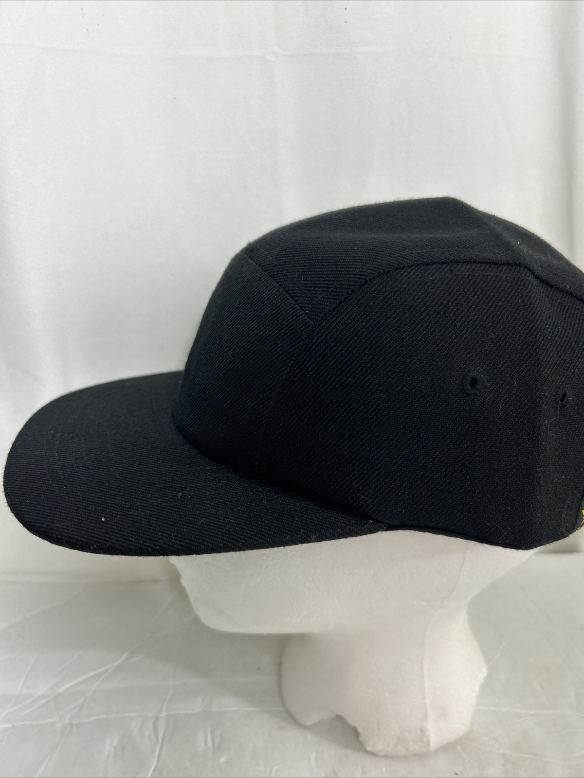 Elvon Five Panel Black Strapback Baseball Hat Adj… - image 7