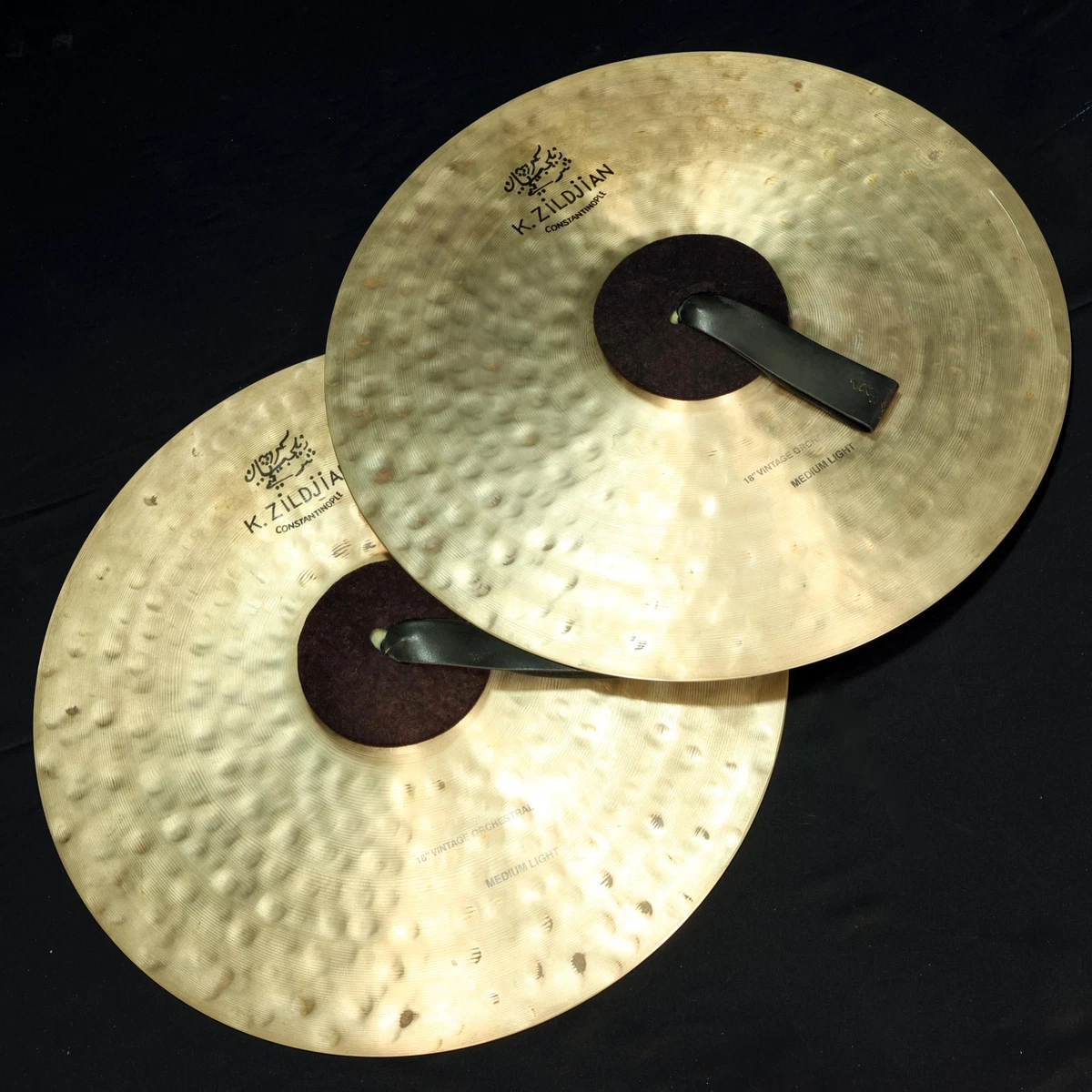 old k zildjian 13インチ N.O.S. Zildjian K MASTERSOUND 13” Hihats 860 1192 g ULTRA CRISP Semi-Dark