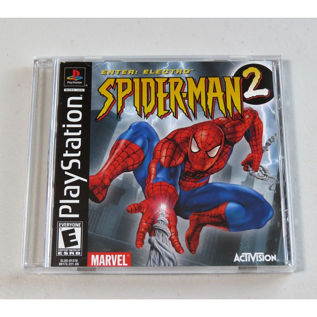 PS　スパイダーマン2 エンターエレクトロ　新品・未開封　プレイステーション Sony PlayStation 1 Spider-Man 2: Enter-Electro Video Games for