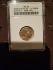 1938 D/D/D Buffalo Nickel- WRPM-004 - ANACS MS 64