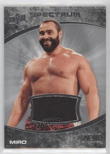 2021 Upper Deck AEW Spectrum Memorabilia Miro #40 Rookie RC 4et