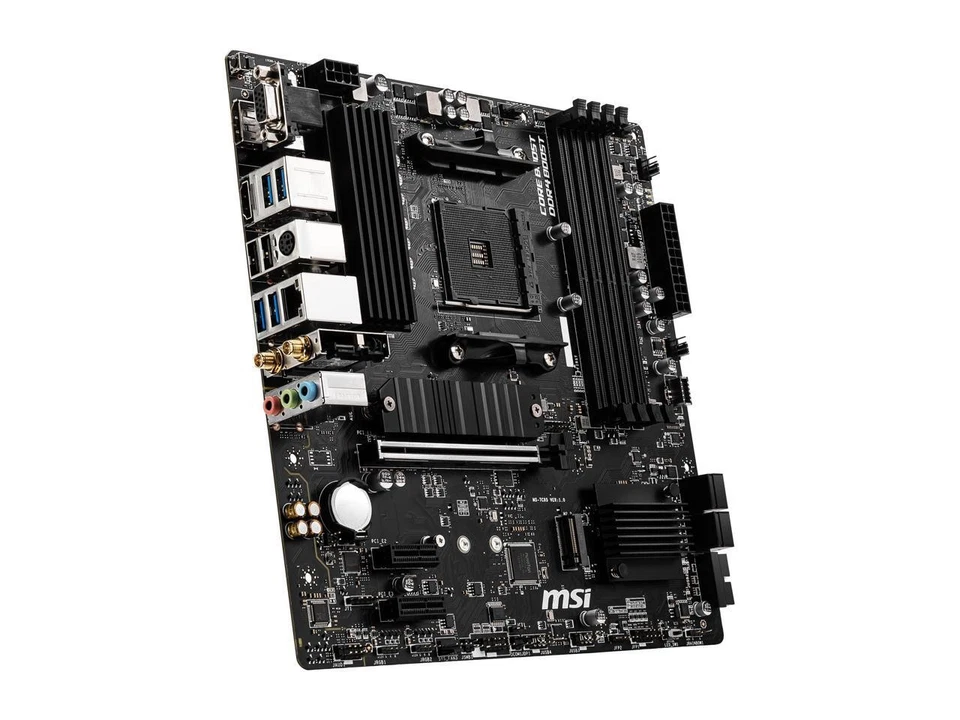 MSI PRO B550M PRO-VDH WIFI AM4 AMD B550 USB 3.0 Micro ATX AMD Motherboard - Image 4 of 4