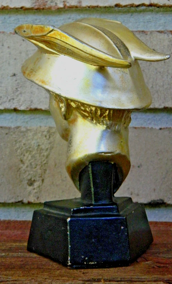 Rare Mercury Automobiles Silver Ann. 1939-1964 Desk Statue / Paperweight / Award - Image 4 of 4