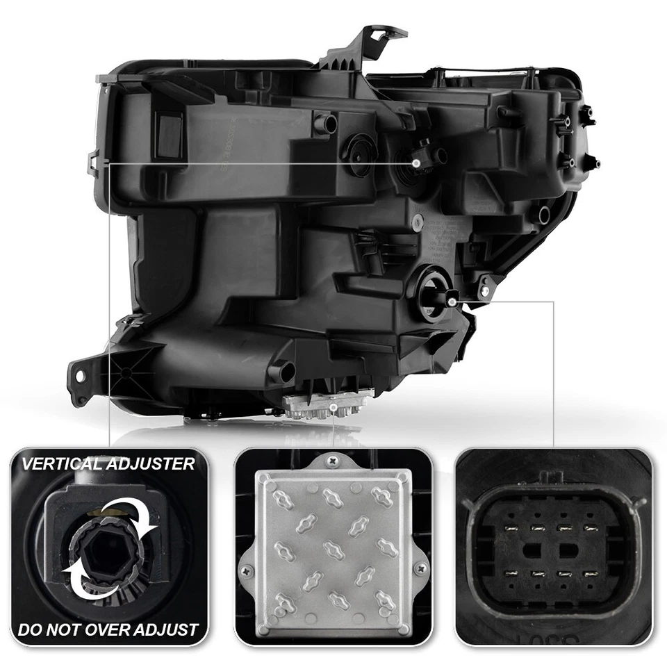 For 2019-2022 GMC Sierra 1500 w/LED Signal Full LED Headlight Right Passenger - Imagem 4 de 4