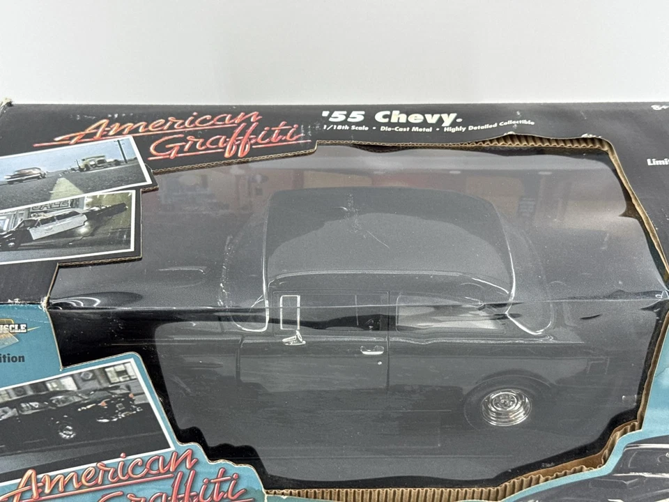 ERTL American Muscle '55 Chevy 1:18 Diecast Model - Image 2 of 4