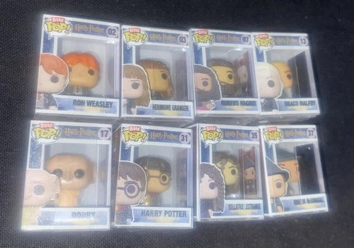 Lot Of 8 Harry Potter Funko Bitty Pop 02 03 07 13 17 31 35 37 NEW FREE SHIPPING