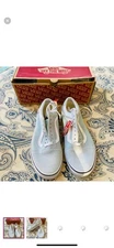 Van Old Skool Baby Blue Sued Lace Ups NWT