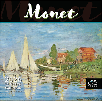 #ad MICASA Claude Monet 2026 Wall Calendar 12 Month 12quot;x24quot; Giftable Art Lover $7.72