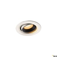 Einbauleuchten 1X7W Led 640LM IP20 2700K Weiß Schwarz Modern