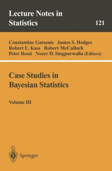 Case Studies In Bayesian Statistics Nozer D. Singpurwalla-image
